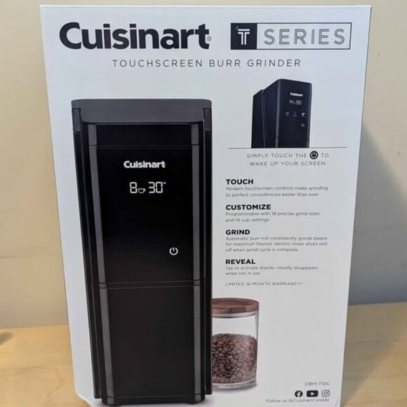 Cuisinart Touchscreen Burr Mill Coffee Grinderr brand new - Picture 1 of 2